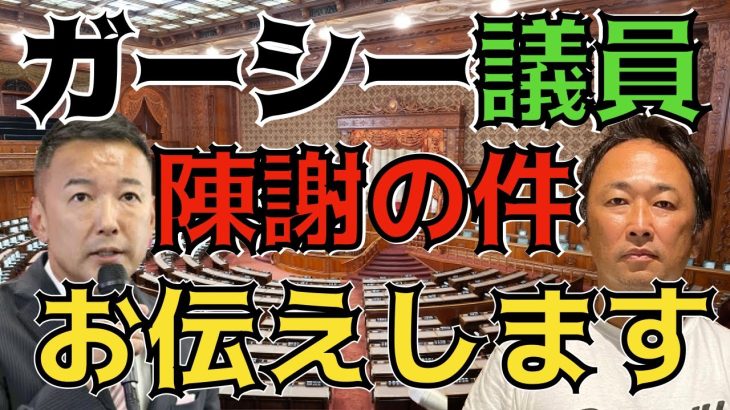 【山本太郎】NHK党ガーシー議員を「議場での陳謝」とする採決を棄権した理由についてお伝えします！【れいわ新選組】