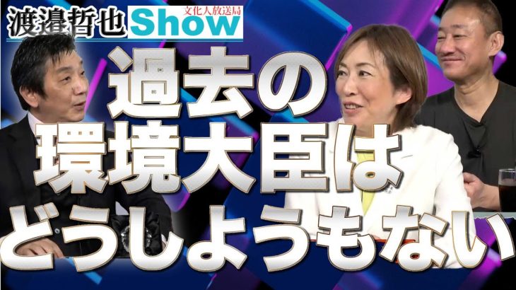 小池百合子、小泉進次郎、環境大臣はポンコツばかりだ渡邉×井川×上田【渡邉哲也SP対談】